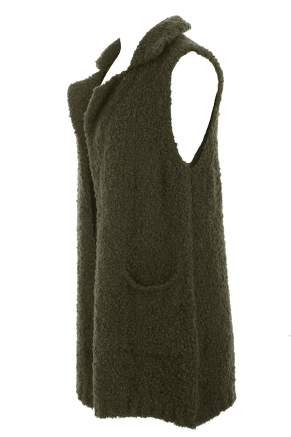 Alpaca Wool Boucle Gilet