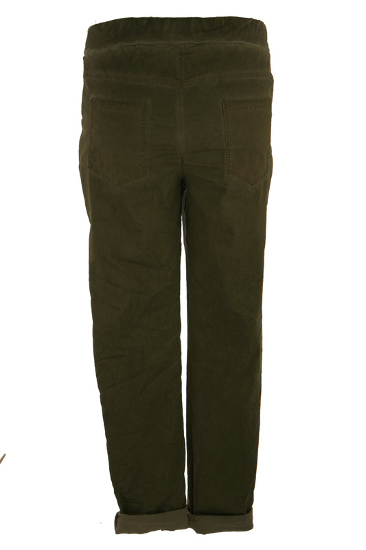 Leopard Sequin Patch Trouser