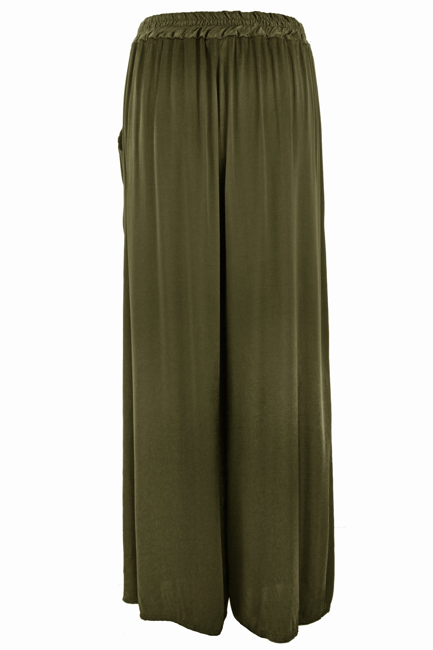 Satin Wide Leg Trouser