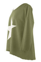 Load image into Gallery viewer, Star Jersey Sweatshirt
