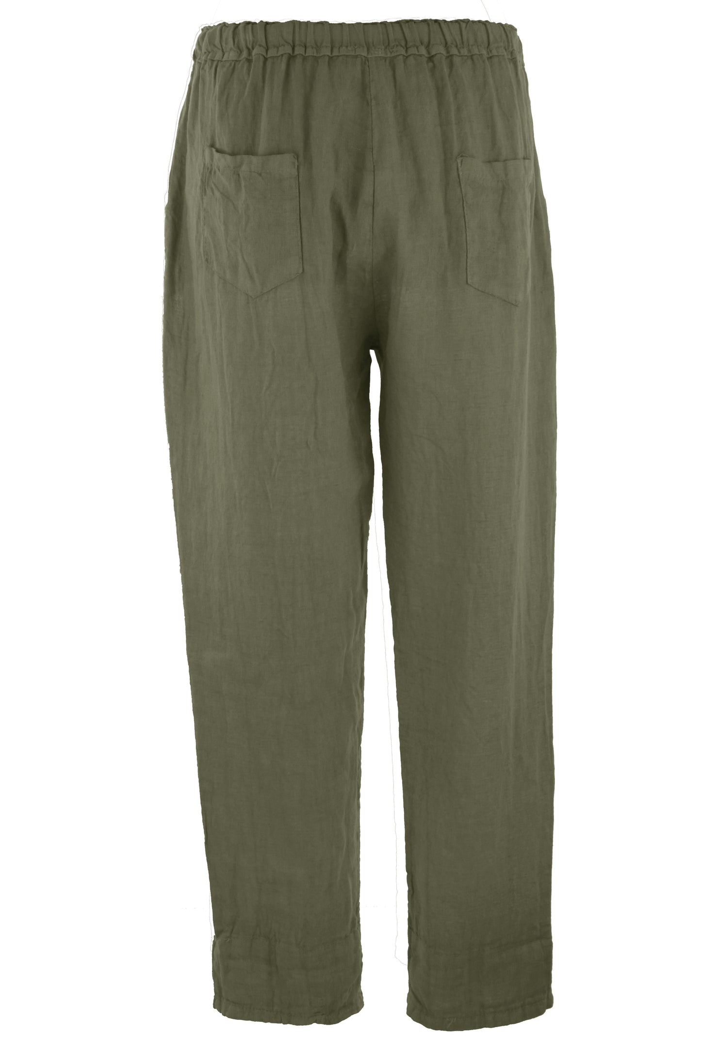 Tapered Linen Trouser