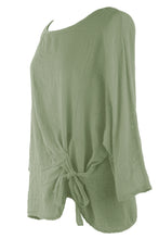 Load image into Gallery viewer, Side Tie Cotton Top
