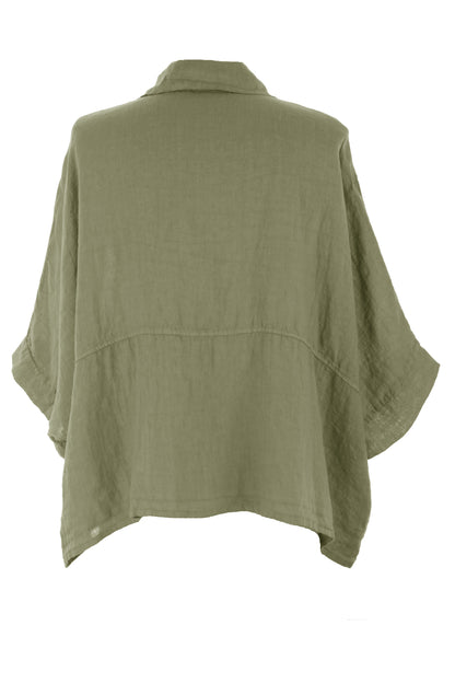 Button Linen Shirt