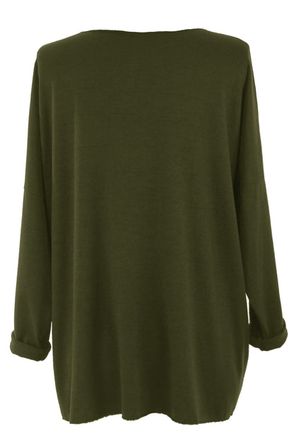 Diamante Shoulder Jumper