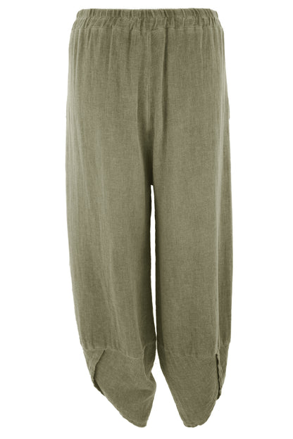 2 Pocket Barrel Leg Teabag Trouser