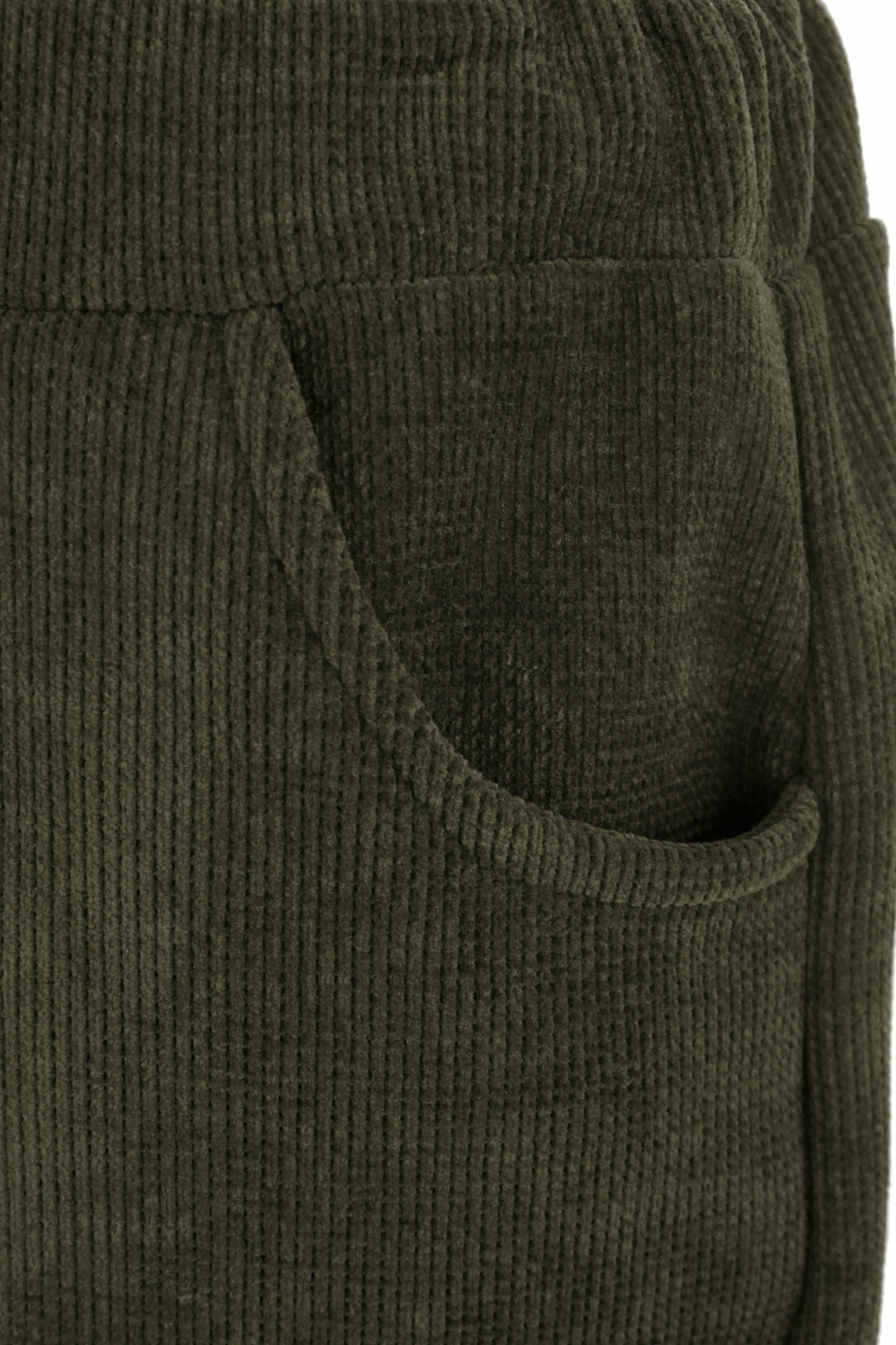 2 Pocket Chenille Trouser