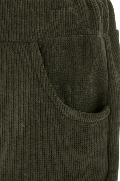 2 Pocket Chenille Trouser