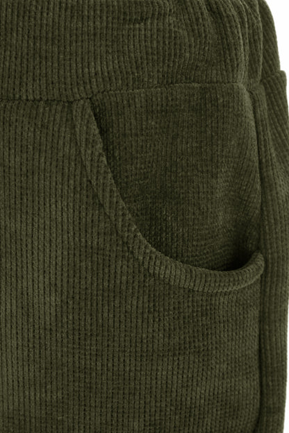 2 Pocket Chenille Trouser