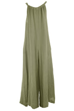 Load image into Gallery viewer, Side Tie Linen Jumpsuit
