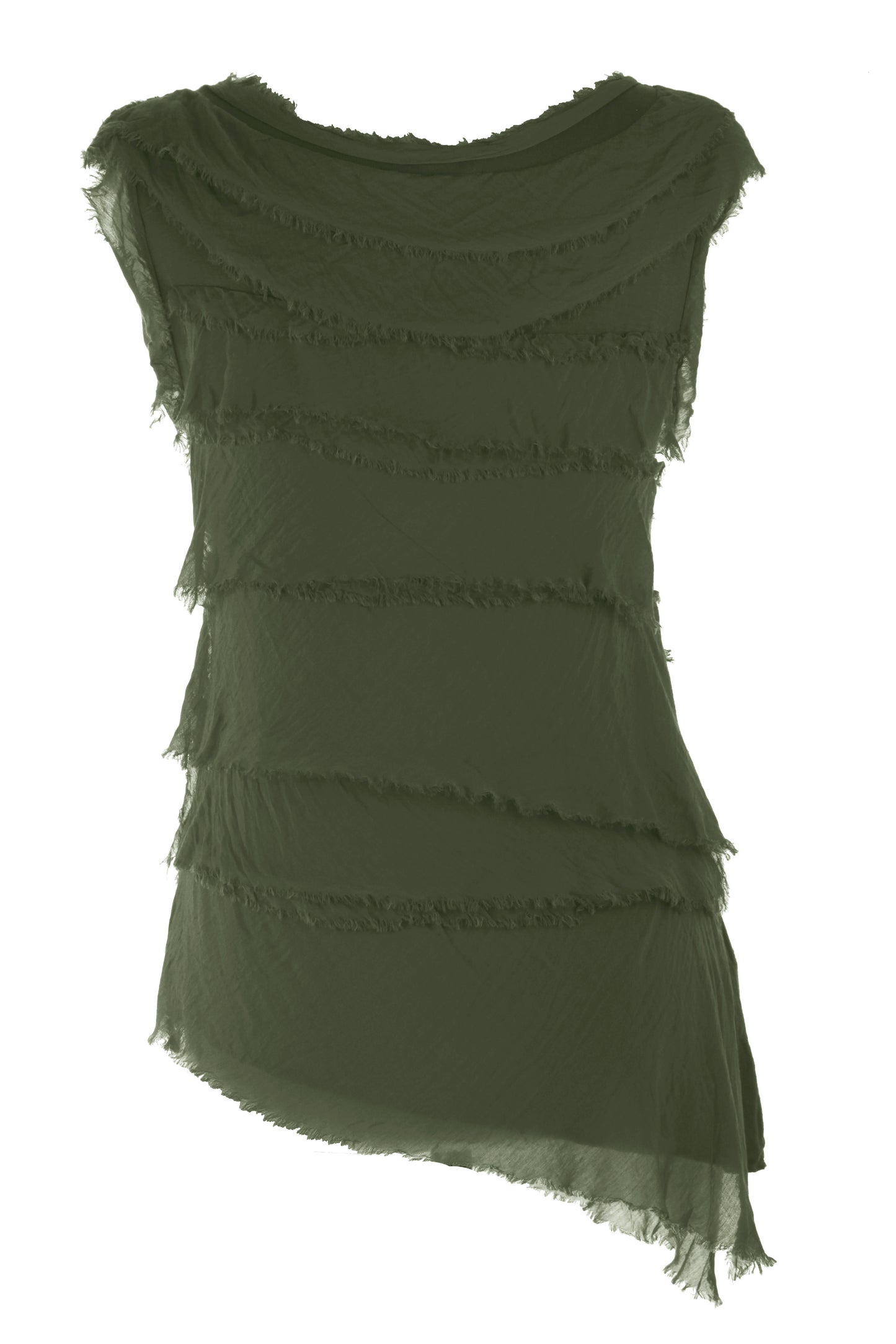 Sleeveless Rara Silk Top