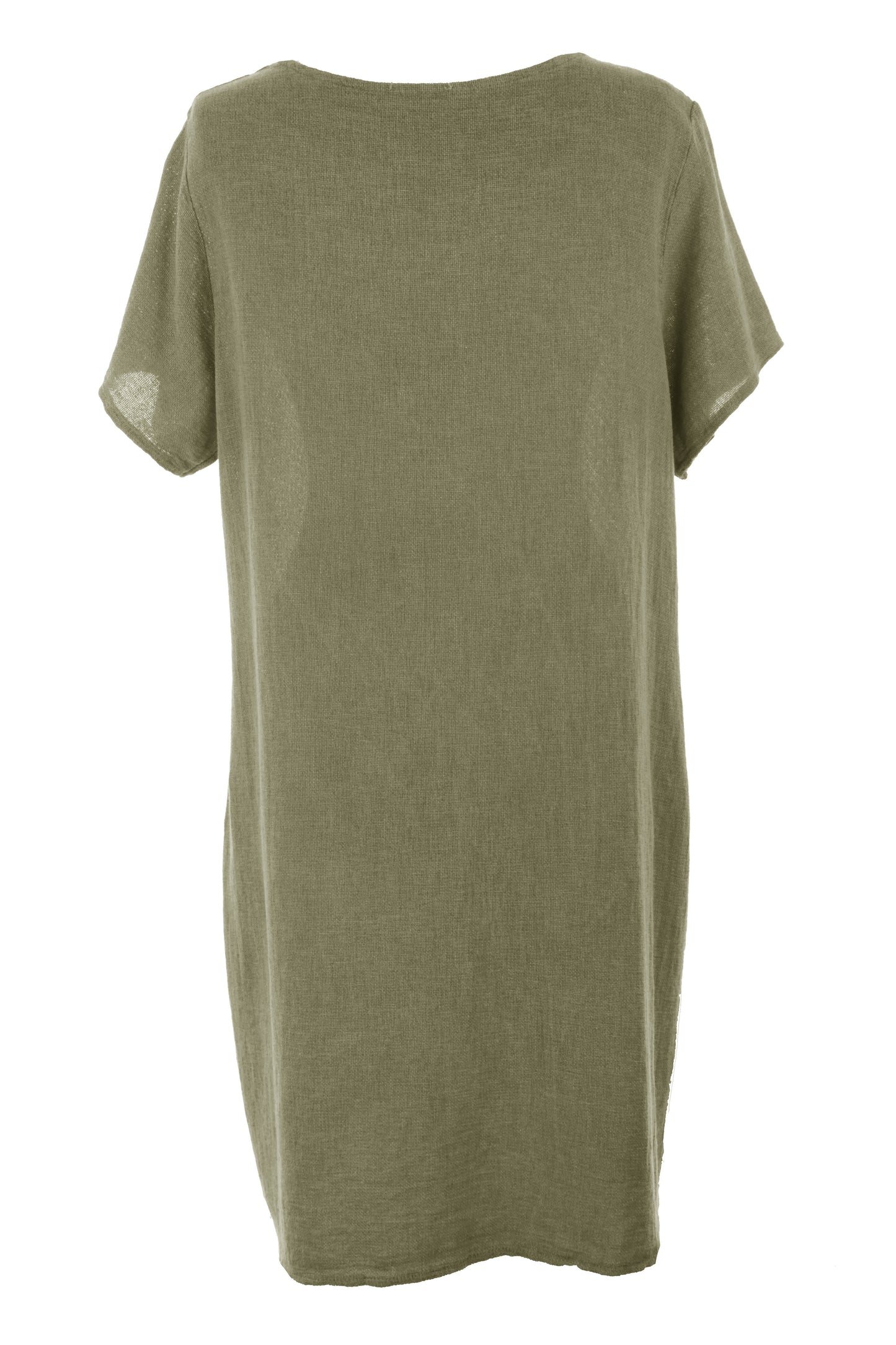 2 Pocket Teabag Linen Dress