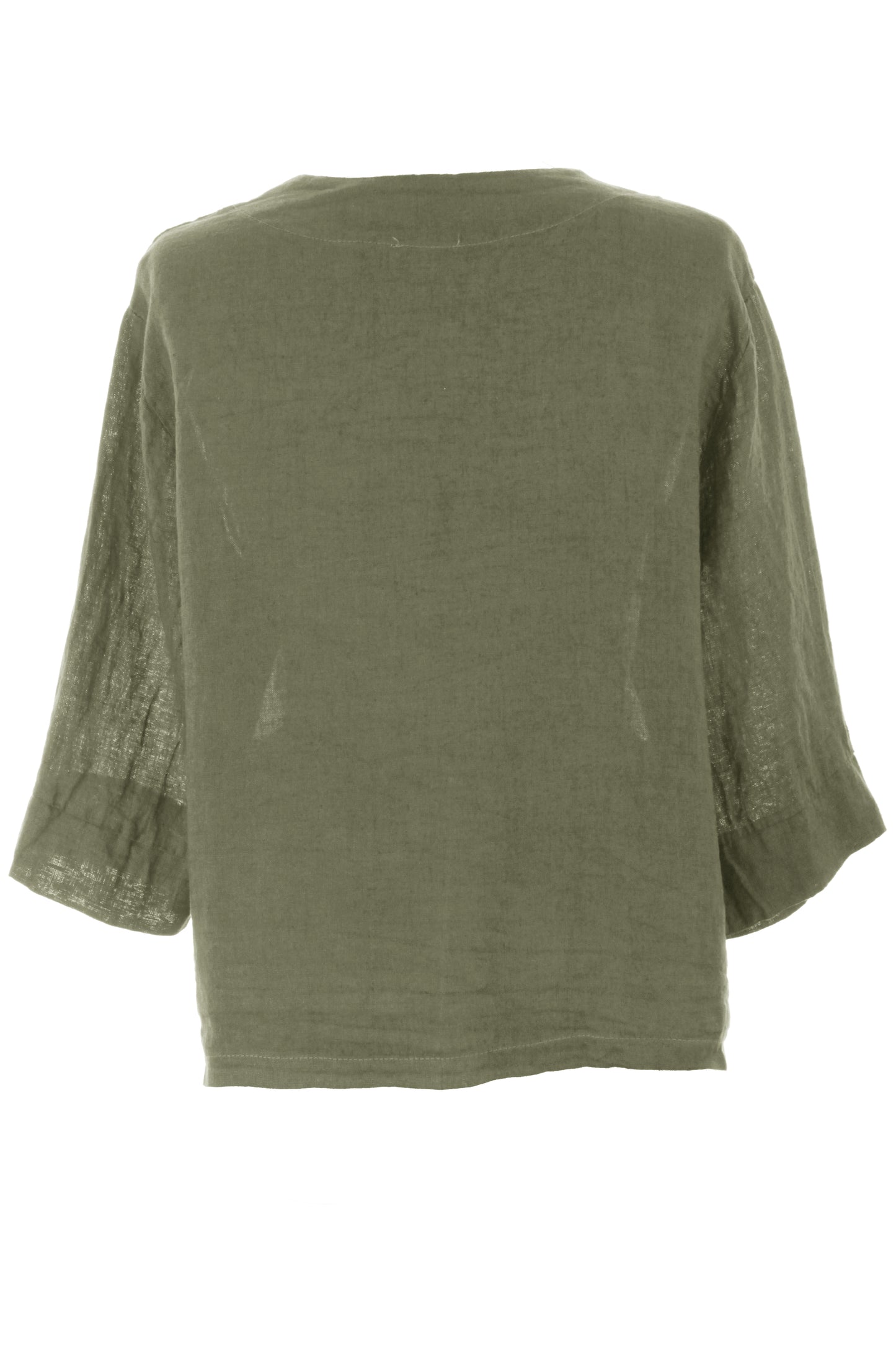 One Button Linen Jacket