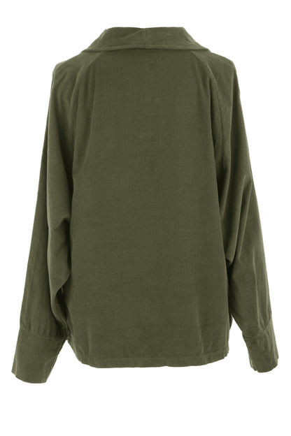 One Button Corduroy Jacket
