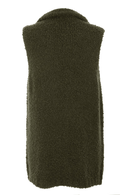 Alpaca Wool Boucle Gilet