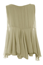 Load image into Gallery viewer, Sleeveless Swing Silk Top
