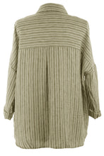 Load image into Gallery viewer, Collar Stripe Top
