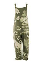 Load image into Gallery viewer, Abstract Print Dungaree
