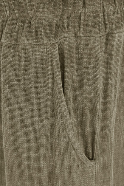 Teabag Linen Trouser