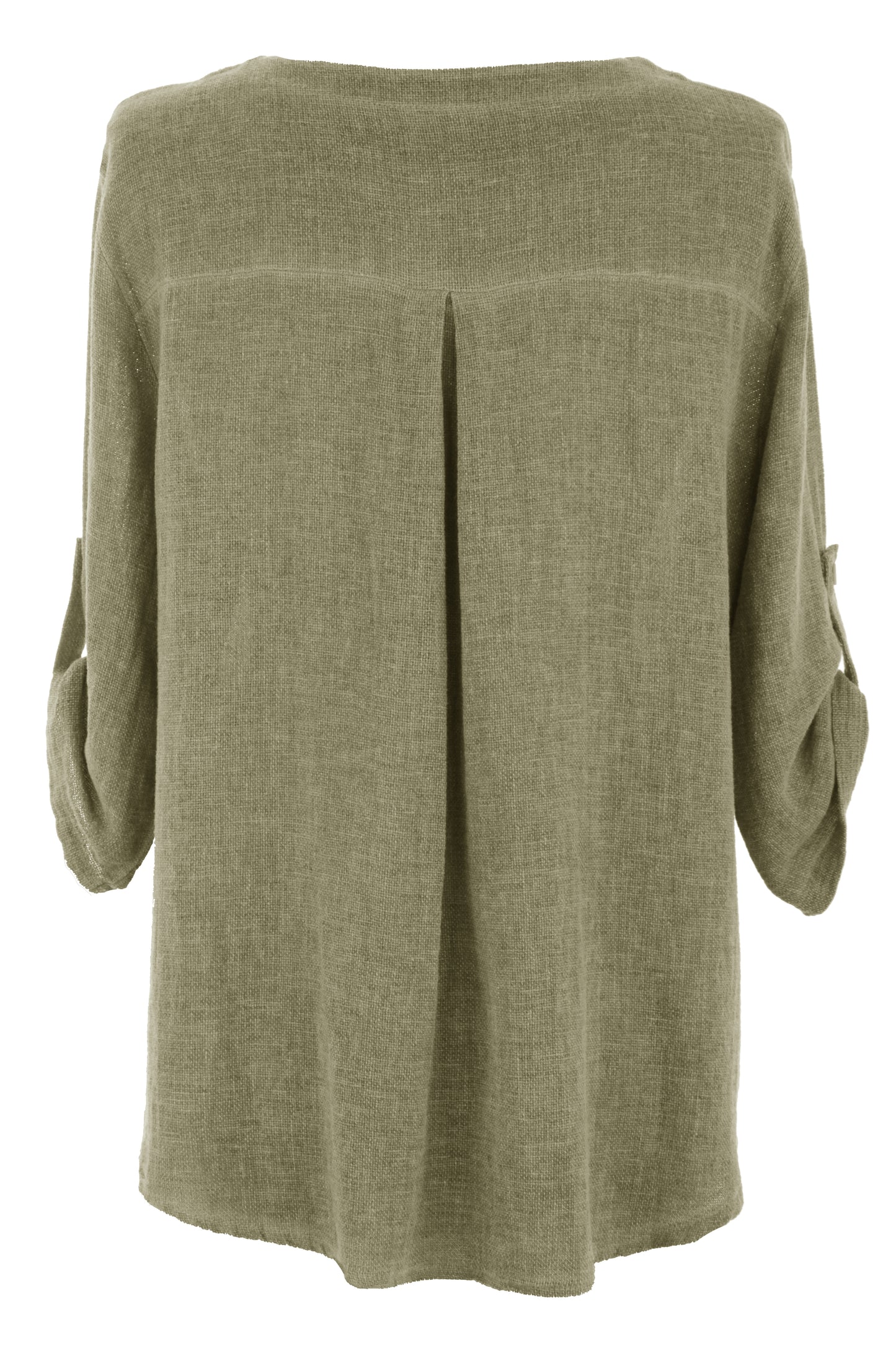 3 Button Detail Teabag Top