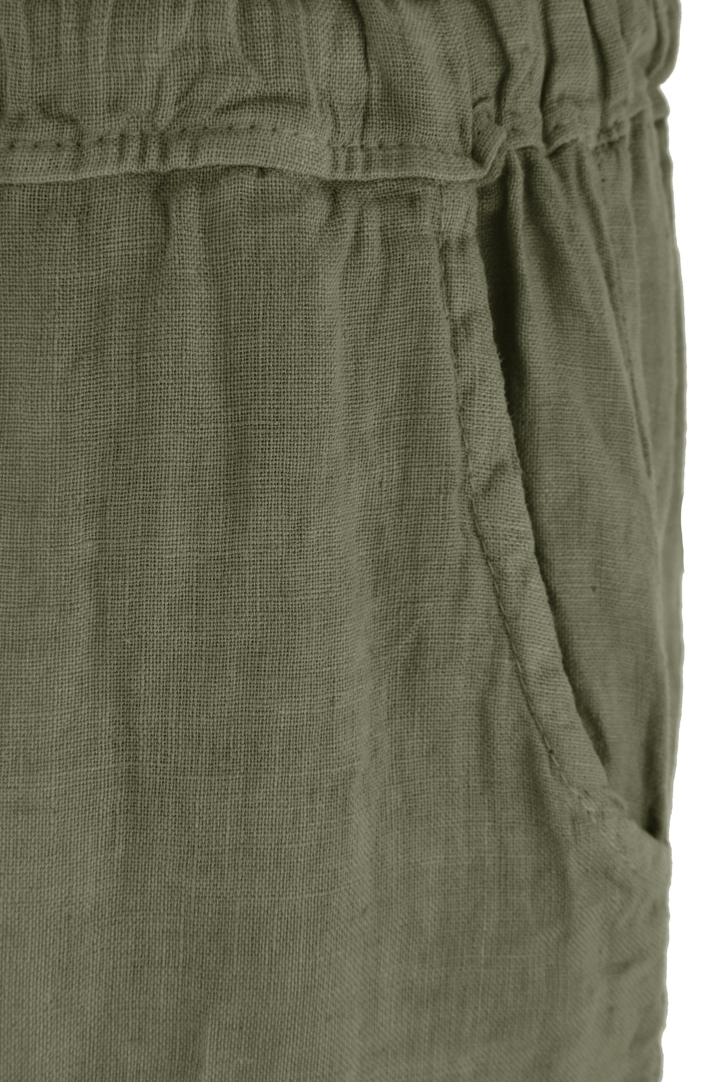 Tapered Linen Trouser