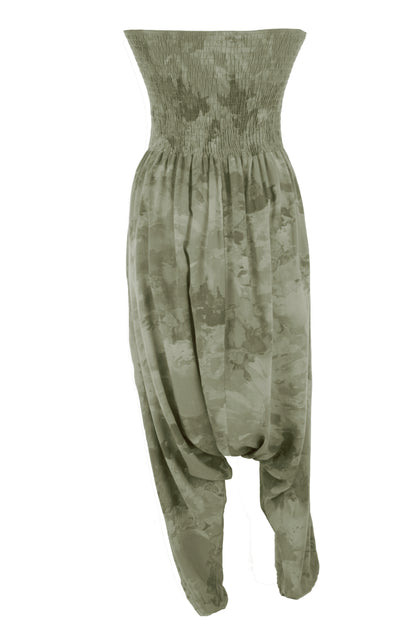 Splash Print 2 Pocket Jumpsuit