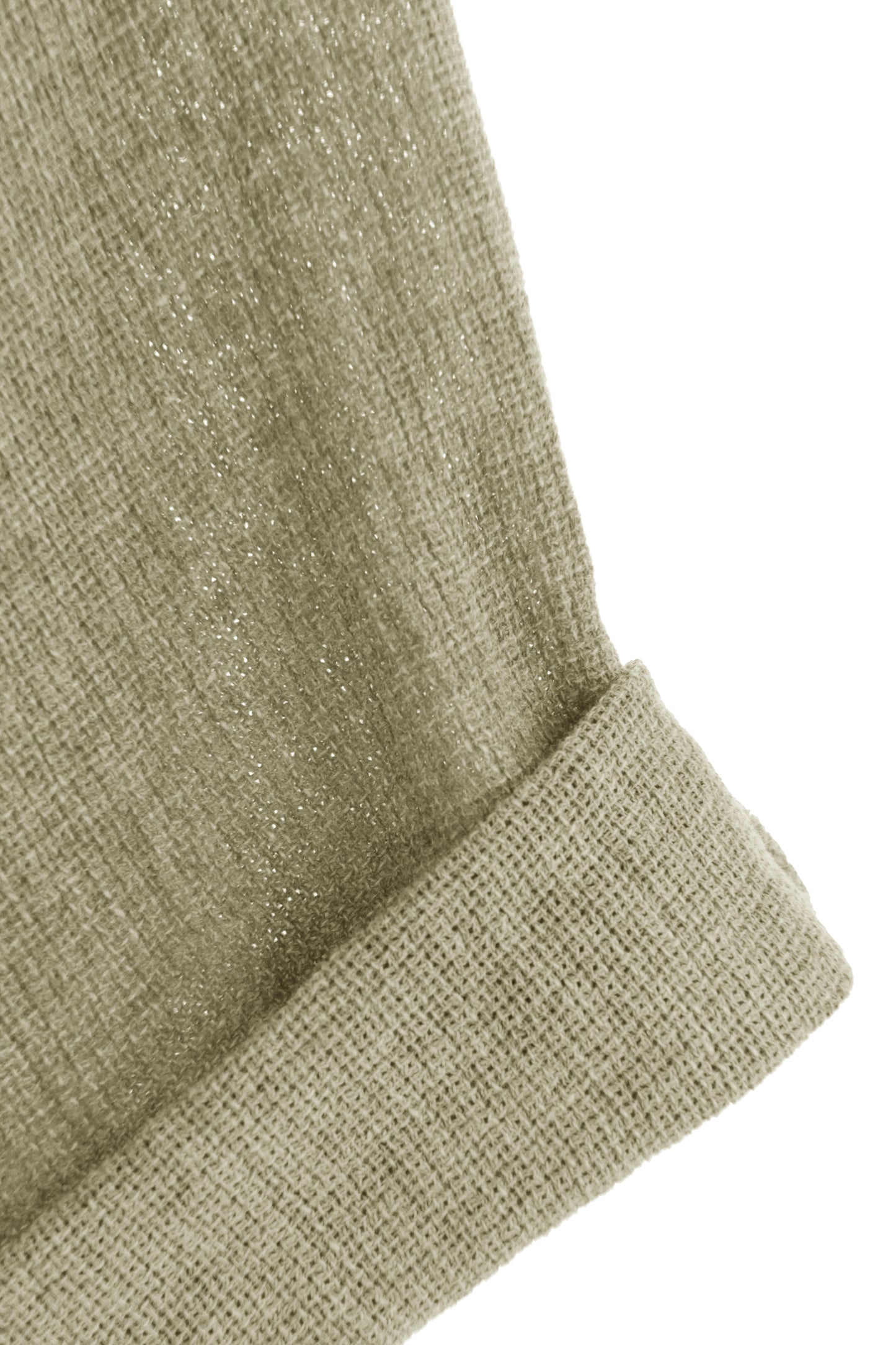 One Button Linen Cardigan