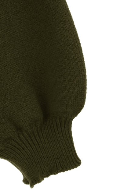 V Neck One Button Knit Cardigan