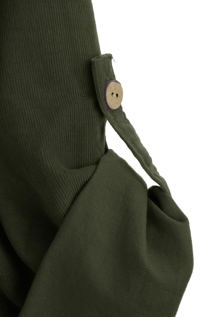 Button Detail Corduroy Top
