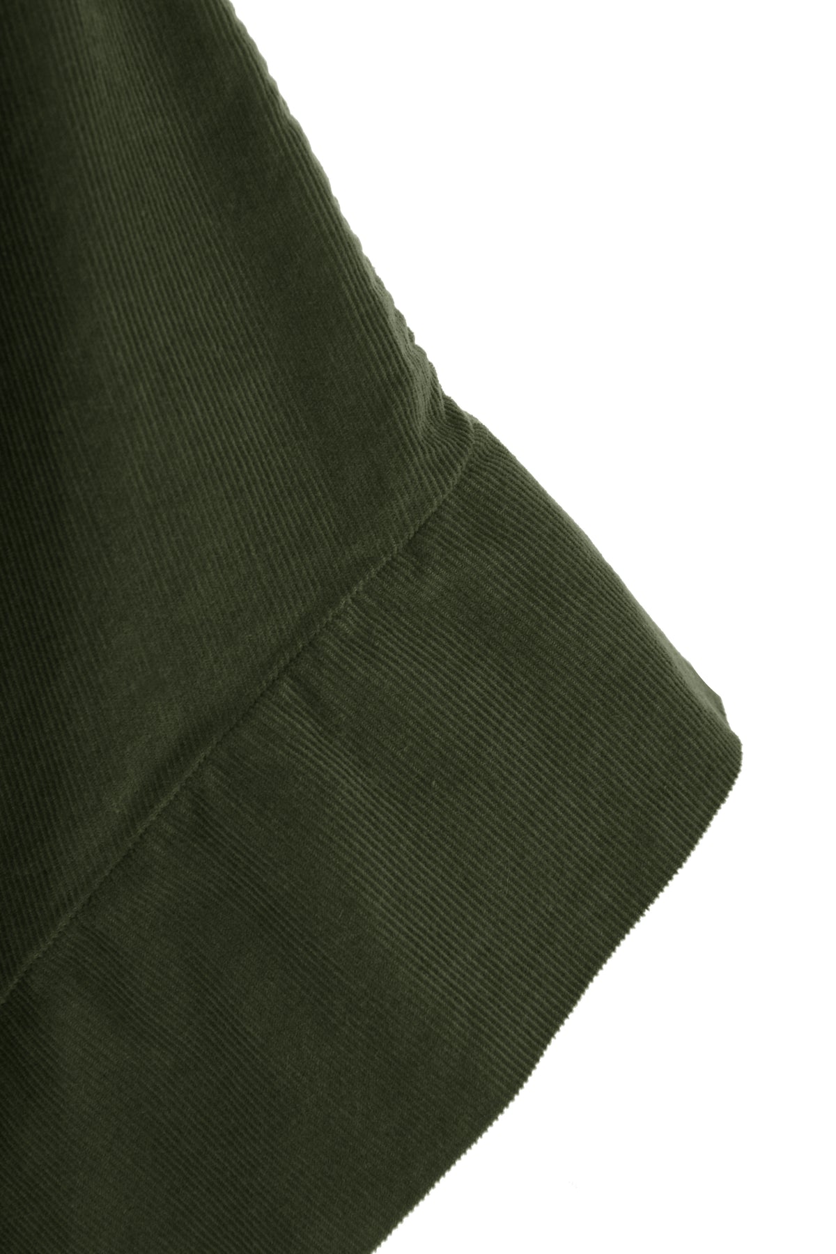 Slash Cowl Neck Corduroy Top