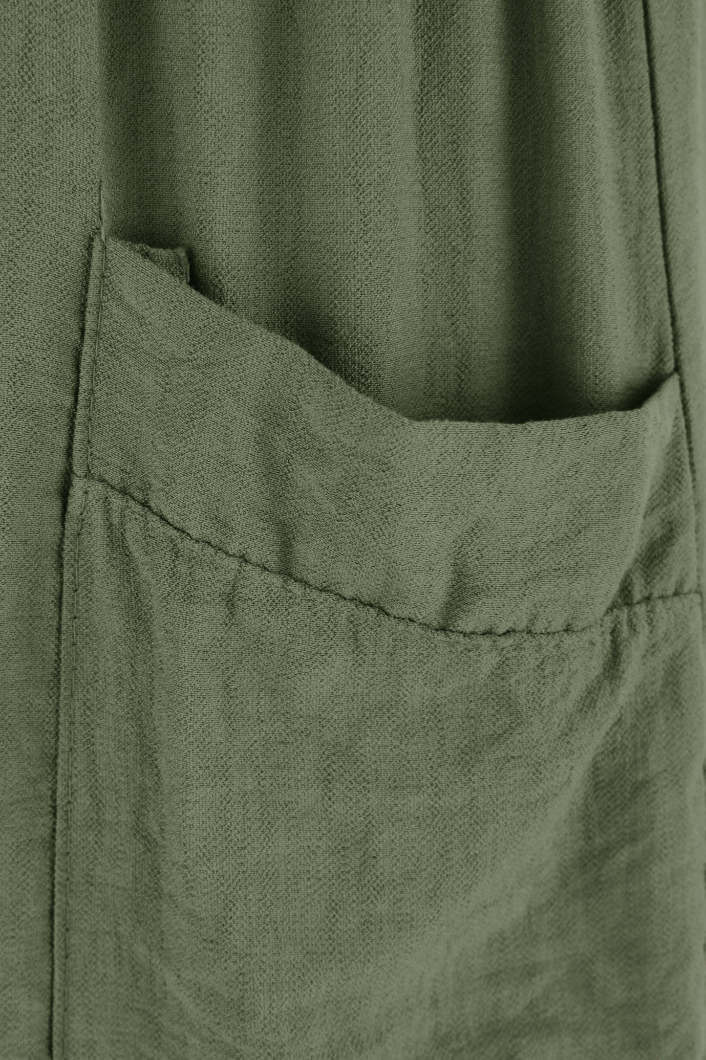 2 Pocket Ankle Length Barrel Leg Trouser