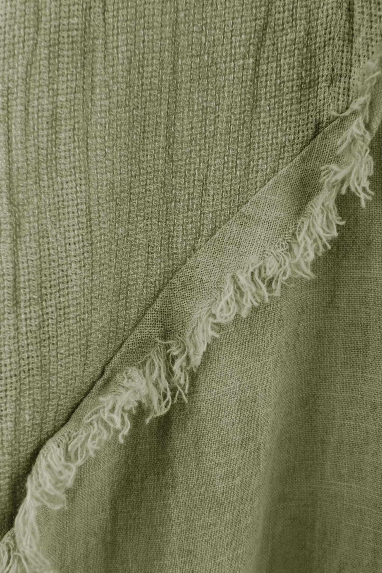 Teabag Linen Panel Trouser