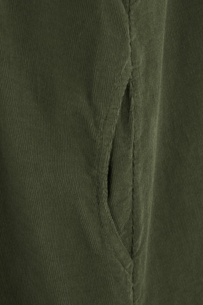 Corduroy Pinafore Midi Dress