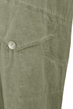 Load image into Gallery viewer, Flap Detail Linen Trouser
