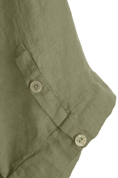 Button Linen Shirt