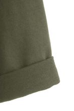 Load image into Gallery viewer, Cowl Neck Side Slit Corduroy Midi
