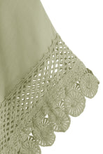 Load image into Gallery viewer, Crochet Trim Kaftan Top
