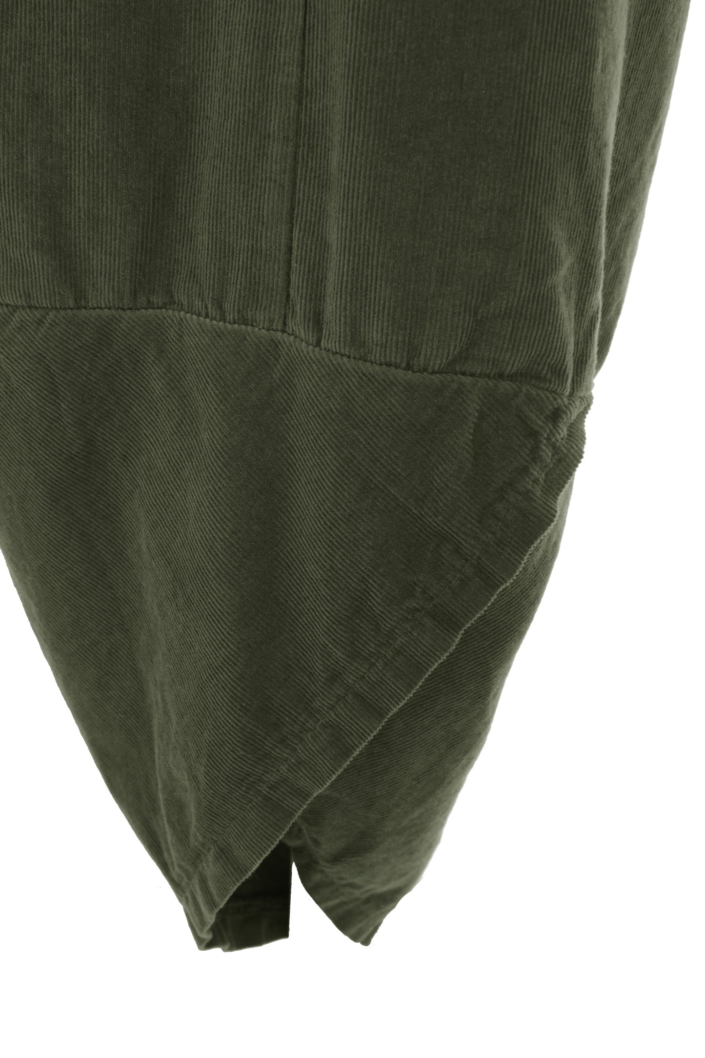 Tulip Ankle Barrel Leg Corduroy Trouser