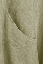 Load image into Gallery viewer, 2 Pocket Washed Linen Dress
