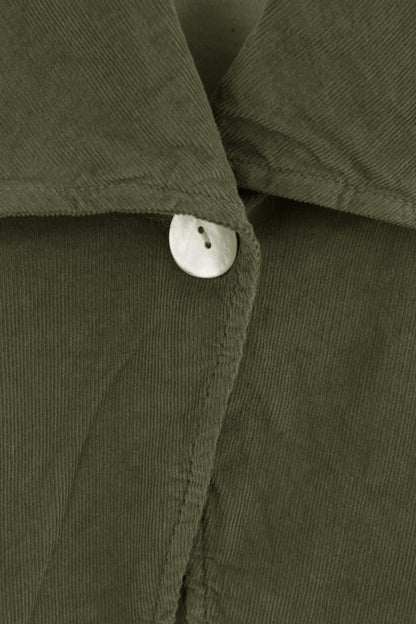 One Button Corduroy Jacket