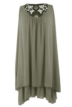 Load image into Gallery viewer, Sleeveless Crochet Back Layered Dress
