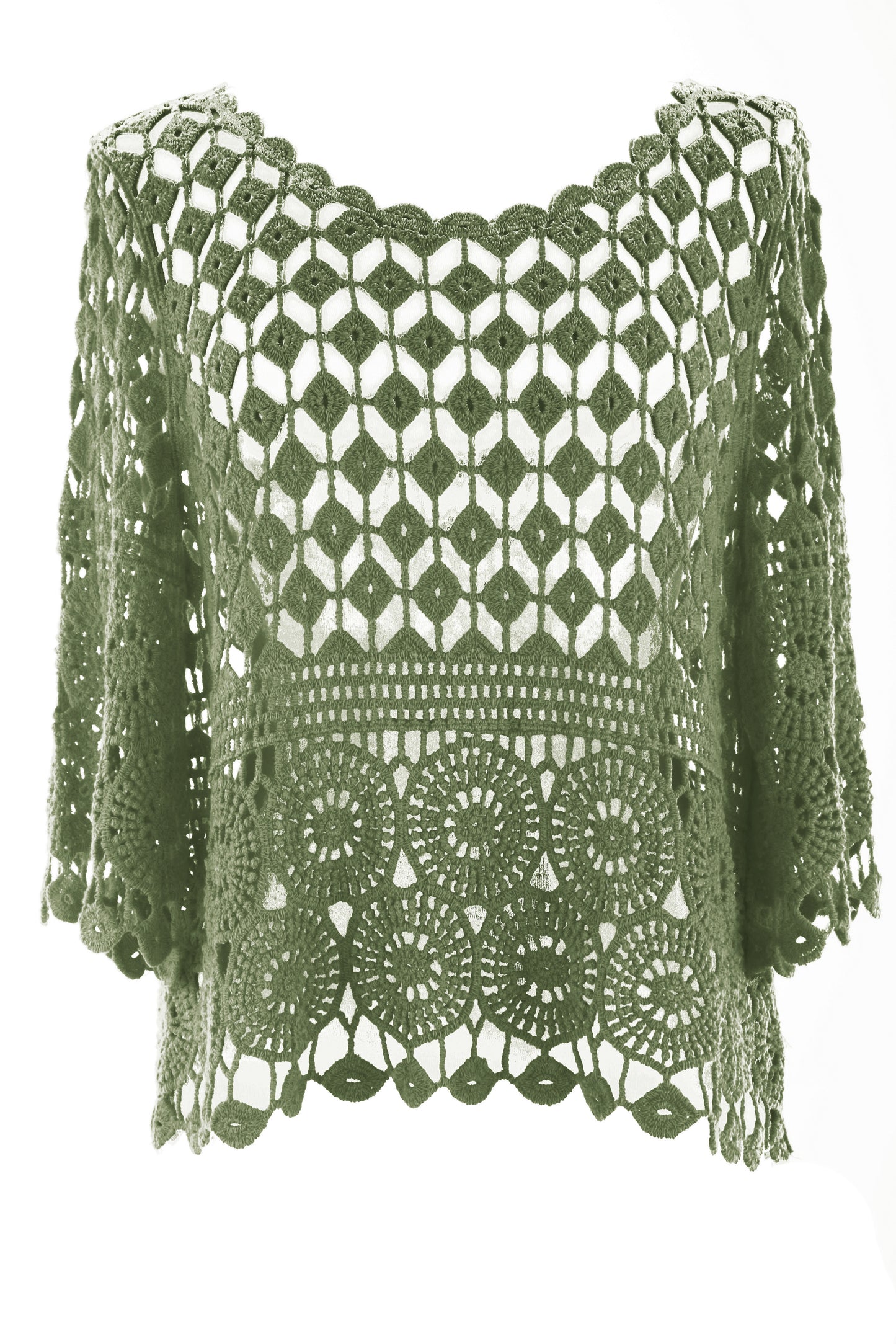 Crochet Top with Vest