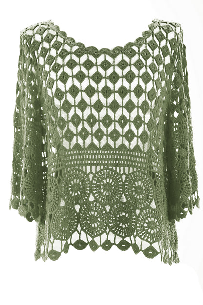 Crochet Top with Vest