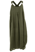 Load image into Gallery viewer, Pinafore Linen Dress
