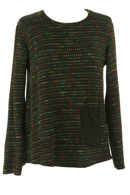 One Pocket Fleck Top