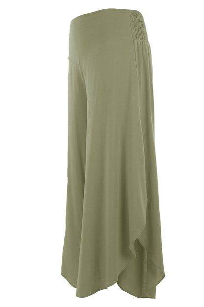 Side Split Linen Trouser