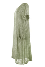 Load image into Gallery viewer, 2 Pocket Stripe Dress

