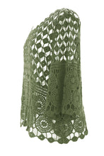Load image into Gallery viewer, Crochet Top with Vest
