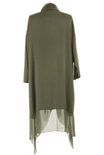 Load image into Gallery viewer, Crossover Silk Panel Tunic
