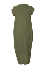 Load image into Gallery viewer, Cap Sleeve 2 Pocket Cotton Midi
