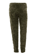 Load image into Gallery viewer, Diamante Stripe Velvet Trouser
